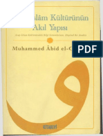 Arap İslam Kültürünün Akıl Yapısı-Muhammed Abid El-Cabiri