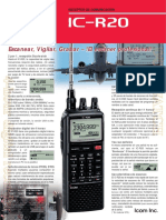 IC-R20 Esp Brochure PDF