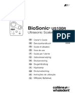 Biosonic US100 Ultrasonic Scaler - User Manual