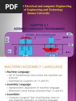 chapter 4.1 introduction to assembly language