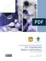 Universidad Veracruzana - Facultad de Odontología Clínica Propedéutica