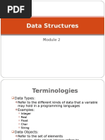 Module 2 - Data Structures