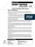 Building Code of Australia 1996 Volume 1 (May 2000)