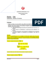 Solución Examen Parcial 2019 1