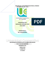 Homogenizacion y Analisis de Lluvias Mensuales