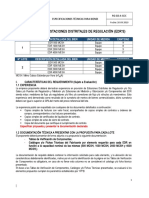 ESPECIFICACIONES TÉCNICAS - TERCERA CONVOCATORIA