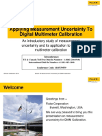Measurement Uncertainty DMM Cal Presentation - Slides PDF