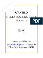 Platón - Cratilo o de la exactitud de los nombres.pdf