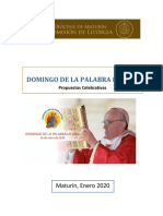 DOMINGO DE LA PALABRA DE DIOS - Propuesta Celebrativa Rev1