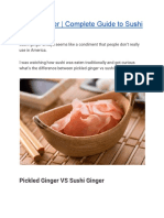 Sushi Ginger - Complete Guide To Sushi Ginger