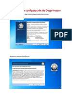 Instalación y Configuración de Deep Freezer