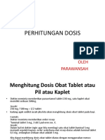 Perhitungan Dosis PDF