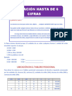 Numeración Hasta 6 Cifras Ficha 2