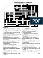 Crucigrama PASION SEGUN MARCOS PDF