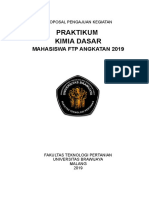 Proposal Pengajuan Kegiatan Kimdas 2019