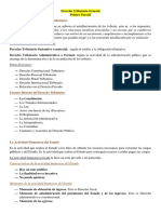 Derecho Tributario General Primer Parcial