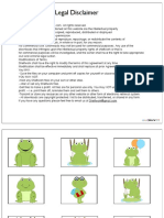 Frog Printables PDF