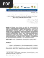 A Articulacao Entre Leitura Discursiva