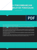 Strategi Pengembangan Potensi Wilayah Perdesaan