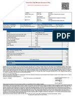 Smart Drive Two Wheeler Insurance Policy Summary