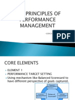 The Principles of Performance Management