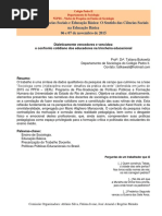 Dialeticamente Vencedores e Vencidos o Confronto Cotidiano Dos Educadores Na Trincheira Educacional