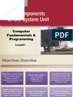 Lec 2 Chapter 4-Components of System Unit