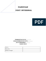 Panduan Audit Internal FORMAT