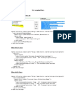 TCC - Complex Filter Usages