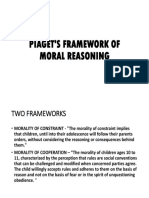 Piaget's Framework of Moral Reasoning