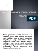 Menghitung Harga Pokok Produksi