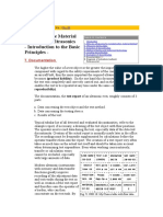 Ultrasonic Testing Documentation