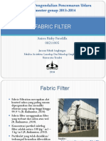 Teknologi Pengendalian Pencemaran Udara Fabric Filter