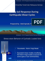 SI 4121 Pengantar Dinamika Tanah Dan Rekayasa Gempa#4 Modeling Soil Response During Shear Cycles