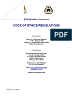 BEM Code of Ethics & Regulations - 1