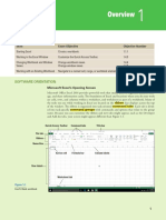 Excel window overview