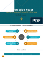 Clean Edge Razor Case Study Analysis