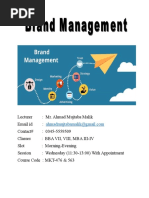 Brand Management