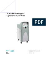 Syneron Candela Alextrivantage Alex Trivantage Operators Manual PDF