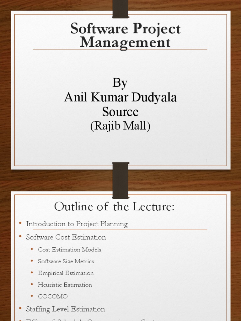 PROJECT MANAGEMENT IN SOFTWARE ENGINEERING PDF intelligence overview