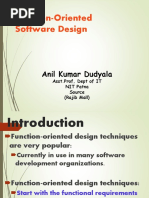 Function Oriented Design PDF