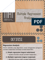 1a. Multiple Regression Analysis - Seminar noted