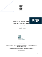 505 1 Draft MANUAL OF PATENT OFFICE PRACTICE AND PROCEDURE 01-03-2019 PDF