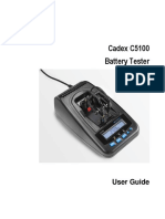 Cadex c5100 Battery Tester User Guide Rev 7