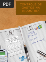 Controle de Gastos na Industria - SEBRAE-SP