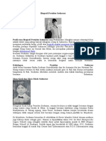 Biografi Presiden Soekarno