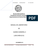Manual de Laboratorio de Quimica General II