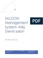 Saloon Management Service