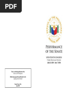 Performance of The Senate (17th-3rd Reg)