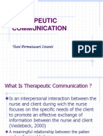 Therapeutic Communication